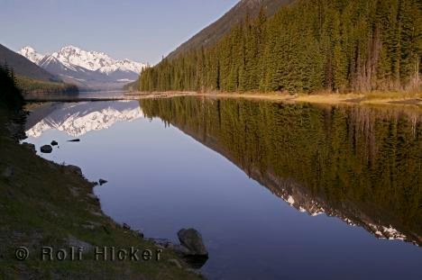 Duffy Lake British Columbia Spiegelung