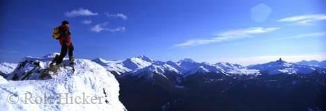 Whistler BC Bergpanorama