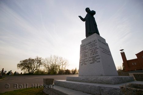 Father Lacombe Memorial Statue