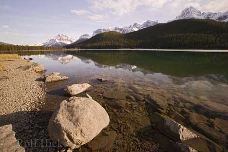 Waterfowl Lake Landschaft Alberta