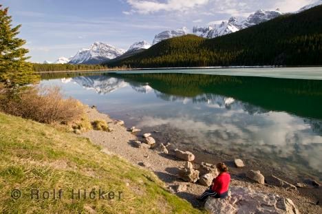Waterfowl Lake Banff Nationalpark Reise