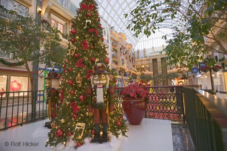 Weihnachtsbaum Einkaufszentrum