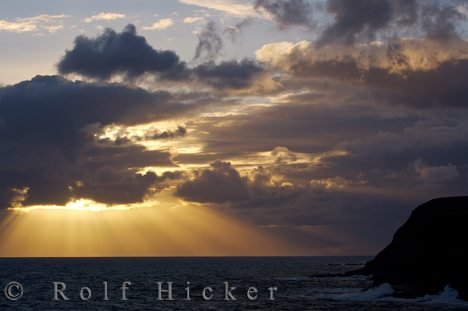 Catlins Coast Neuseeland Sonnenuntergang