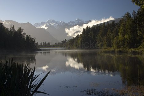 Lake Matheson Neuseeland Urlaub