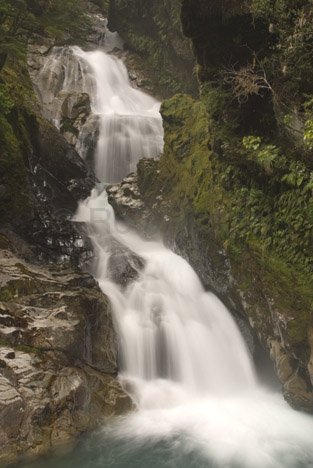 Wasserfall Fiordland National Park