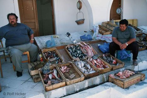 Fischmarkt Fira