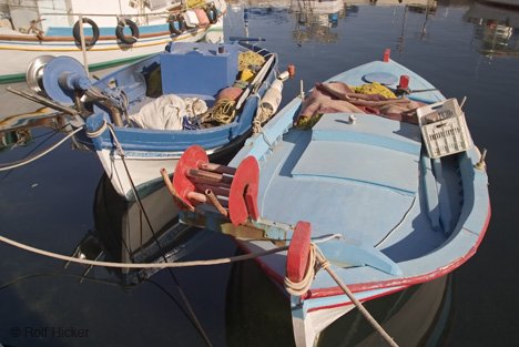 Griechische Fischerboote Vlichada