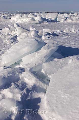 Eis Kanada Sankt Lorenz Golf Kanada