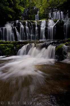 Purakaunui Wasserfall Otago Neuseeland