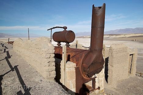 Borax Industrie Death Valley Nationalpark Sehenswuerdigkeiten