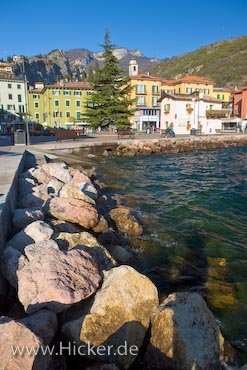 Torbole Stadt Hafen Gardasee Trento
