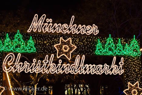 Münchner Christkindlmarkt Bild