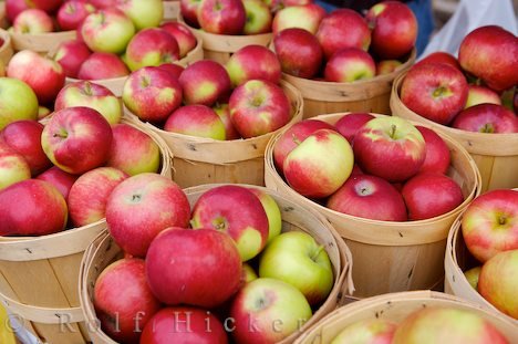 Äpfel Obst In Körben
