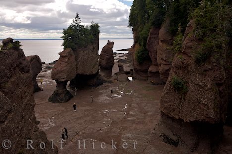 Flowerpot Rocks Reiseland Kanada Sehenswuerdigkeiten