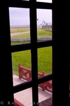 Fenster Aussicht Fortress Louisburg Nova Scotia