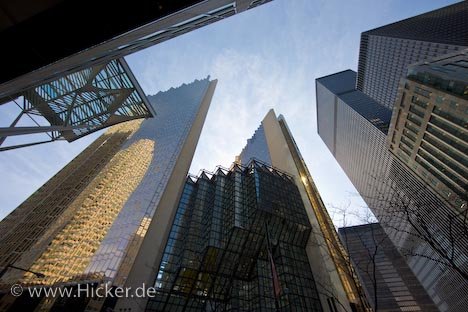 Wolkenkratzer Financial District Toronto Kanada
