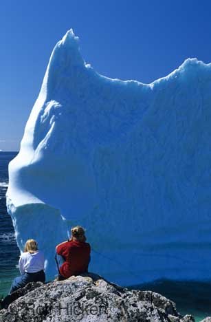 Eisberg Beobachter Neufundland Urlaub