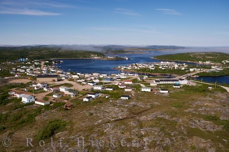 Luftbild Labrador Mary S Harbour