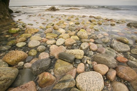 Steine Am Strand Kanada Urlaub Entspannung