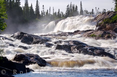 White Bear River Wasserfall Labrador Kanada