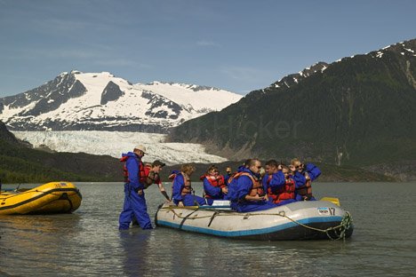 Bildagentur Reisefotografie Alaska Rafting