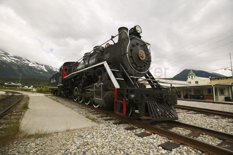 Dampflokomotive Skagway