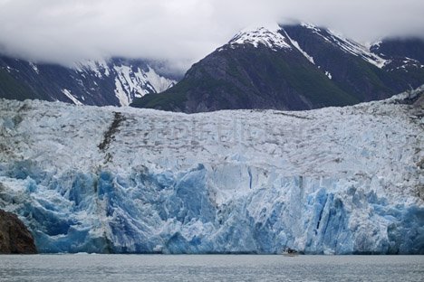 Naturbild Alaska Sawyer Gletscher