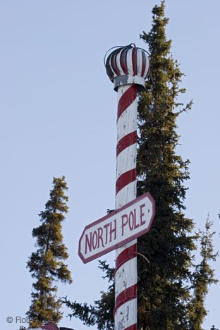 North Pole Wo Der Weihanchtsmann Wohnt